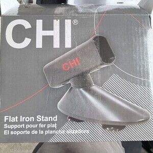 CHI Flat Iron Holder Stand Suction Base Countertop Mirror Hair Styling Tool New